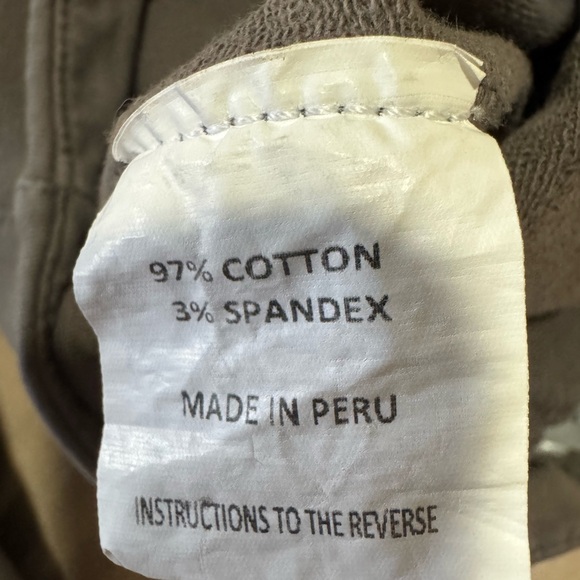 Fashion2Love Bellissima Light Brown Stretch Skinny Pants Size XL (14) - Picture 3 of 4